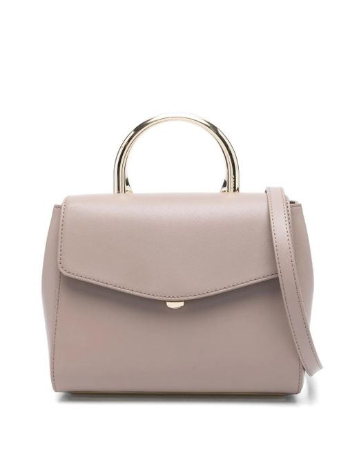 Furla Gray Mini Meridiana Tote Bag