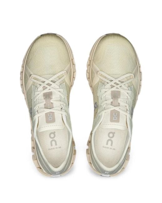 On Shoes White Cloud X 4 Ad Low-Top Sneakers