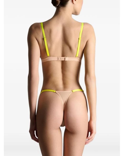 Maison Close White Corps À Corps Mini Thong
