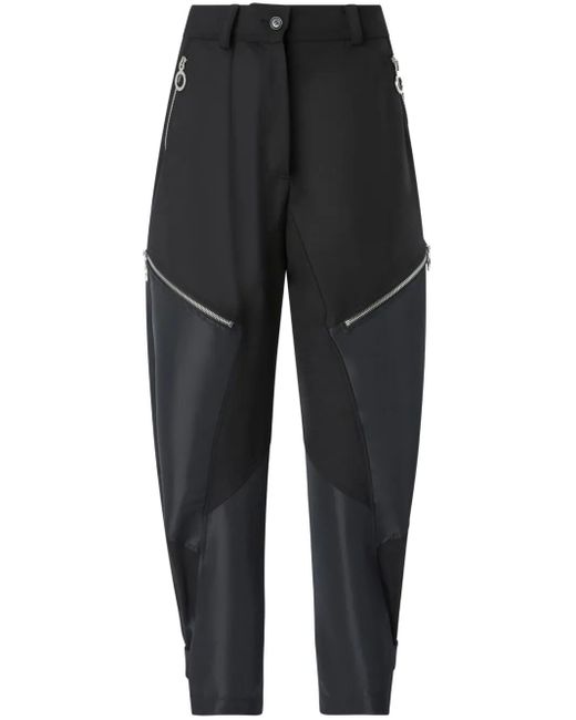 Pinko Black Zipped-Pocket Trousers
