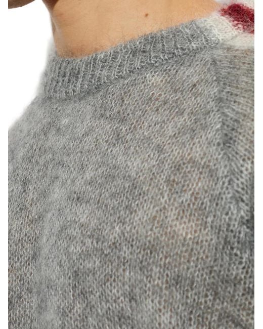 Pull Rayé À Manches Raglan DSquared² pour homme en coloris Gray