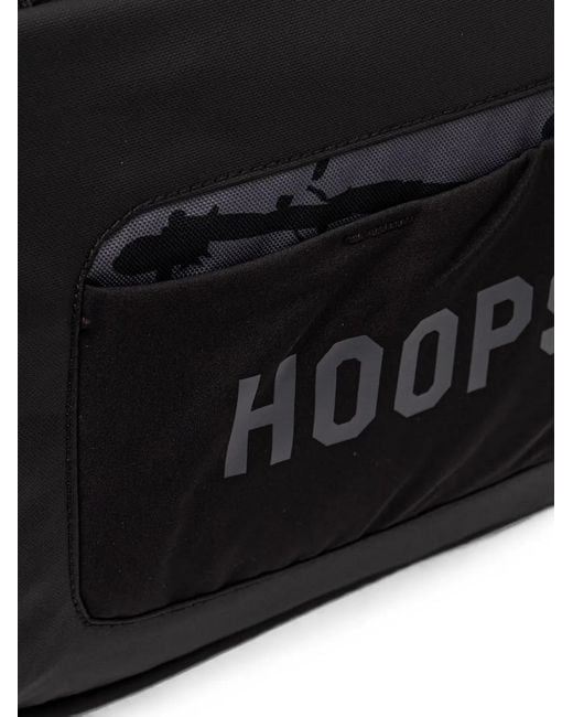 Under Armour Black Abstract-Print Logo-Print Backpack
