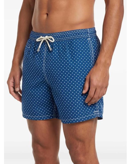Mc2 Saint Barth Blue Lighting Micro Fantasy Swim Shorts for men