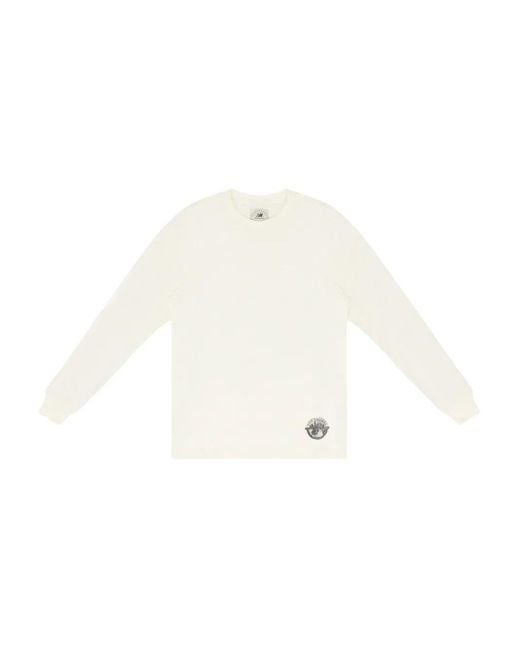 Aimé Leon Dore White Washed Chino Long-Sleeves T-Shirt for men