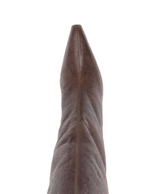 Paris Texas Brown Jude 100Mm Knee-High Boots