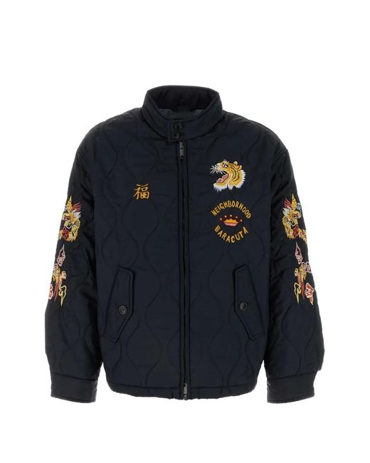 Baracuta Blue Nylon Jacket for men