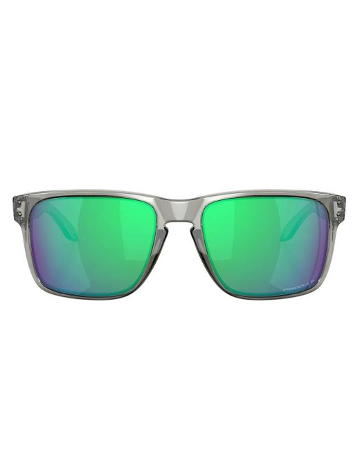 Oakley Green Holbrook Wayfarer-Frame Sunglasses for men