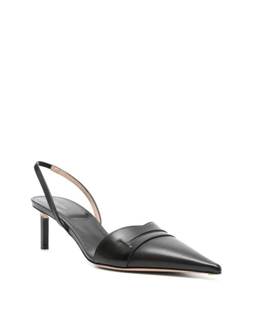 Tom Ford Black 65Mm Slingback Pointed-Toe Pumps