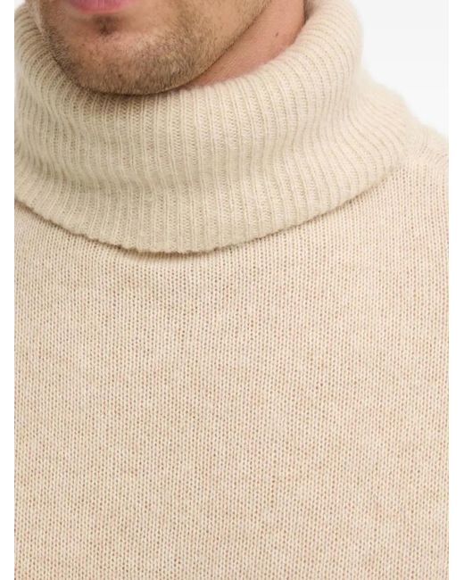 Jersey de punto con cuello vuelto American Vintage de hombre de color Natural