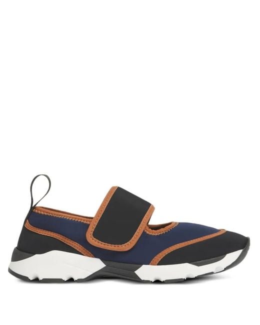 Marni Blue Sneakers Mary Jane