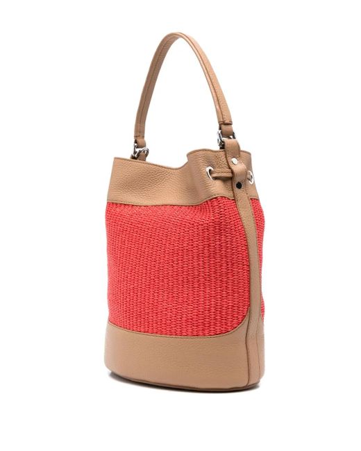 Zanellato Monda' Bucket Bag in Red | Lyst