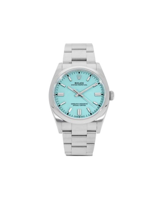 Rolex Blue 2024 Unworn Oyster Perpetual 36Mm