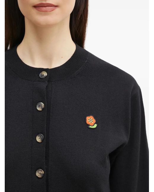 KENZO Natural Wool Cardigan