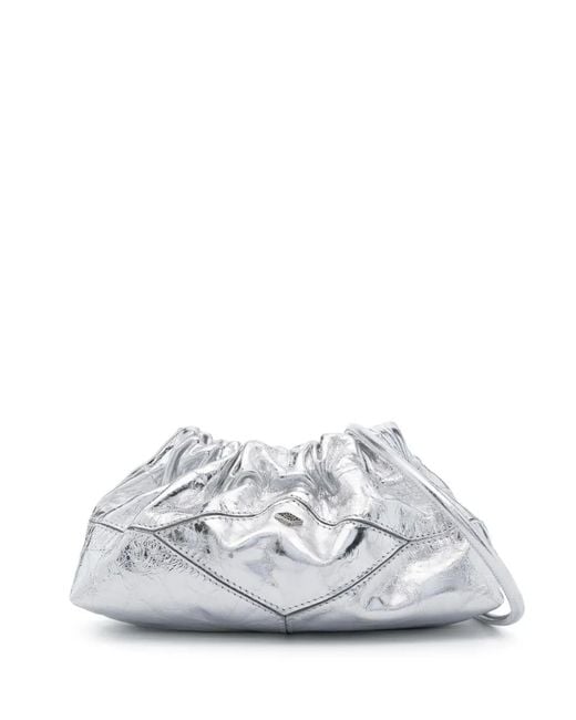 Ba&sh White June Shoulder Bag