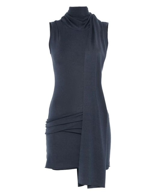AYA MUSE Blue Solar Mini Dress