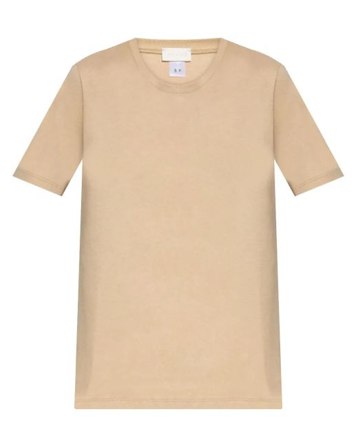 Hanro オーガニックコットン Tシャツ Natural