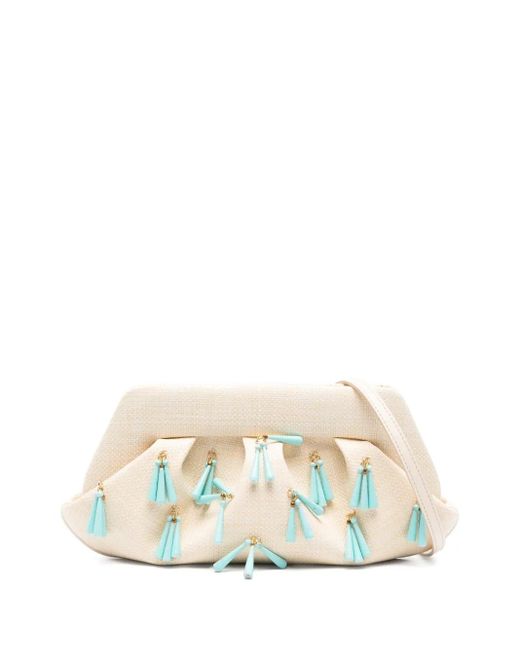 THEMOIRÈ Emera Clutch Bag White