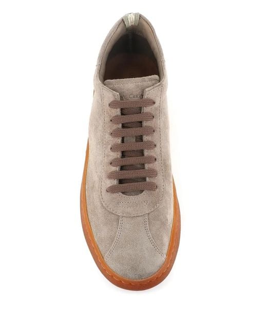 Officine Creative Suède Sneakers in het Brown voor heren