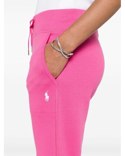 Pantaloni sportivi Polo Pony di Polo Ralph Lauren in Pink