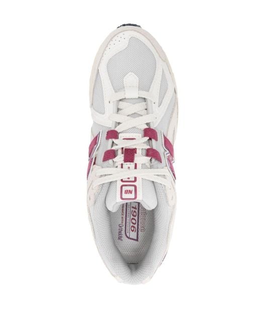 New Balance Pink M1906 Panelled Sneakers for men