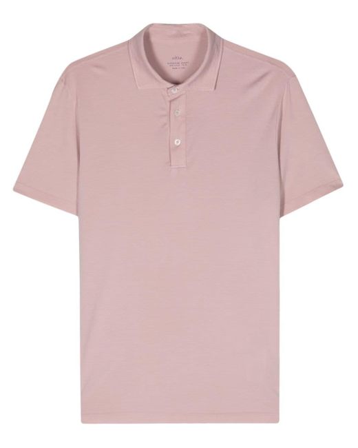 Altea Pink Greg Jersey Polo Shirt for men