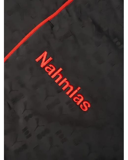 PUMA Black X Nahmias Logo-Embroidery Track Pants for men