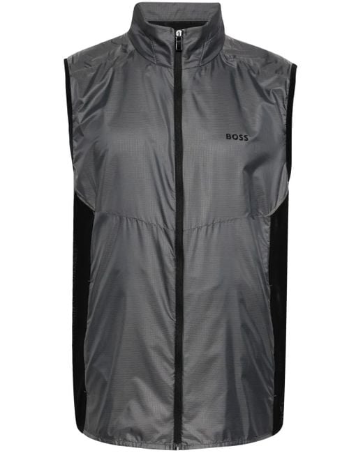 Boss Gray Water-Repellent Lightweight Jacket for men