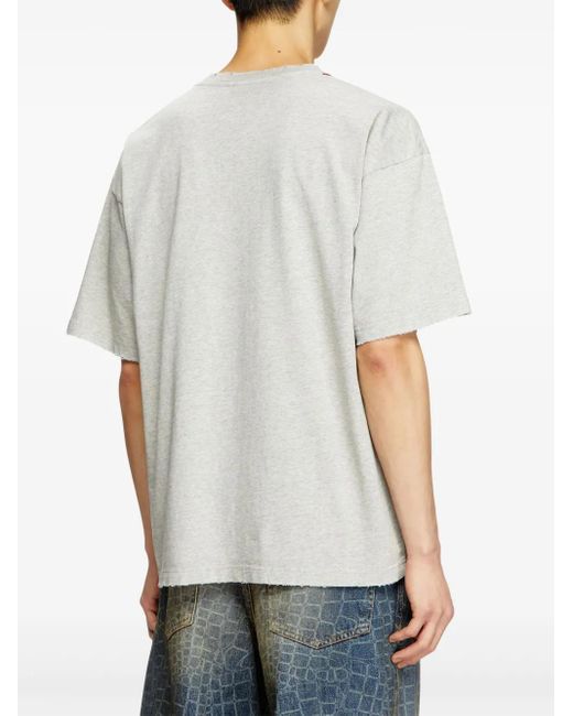 DIESEL White New Year Of The Snake Capsule T-Shirt
