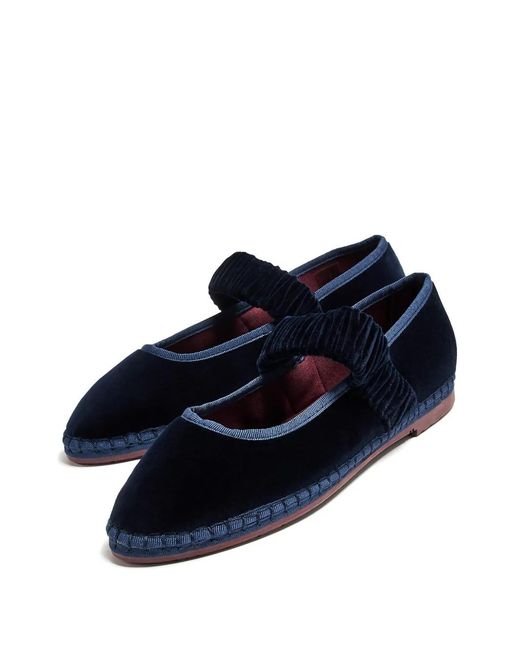 Flabelus Blue Mafalda Molly Ballet Flats