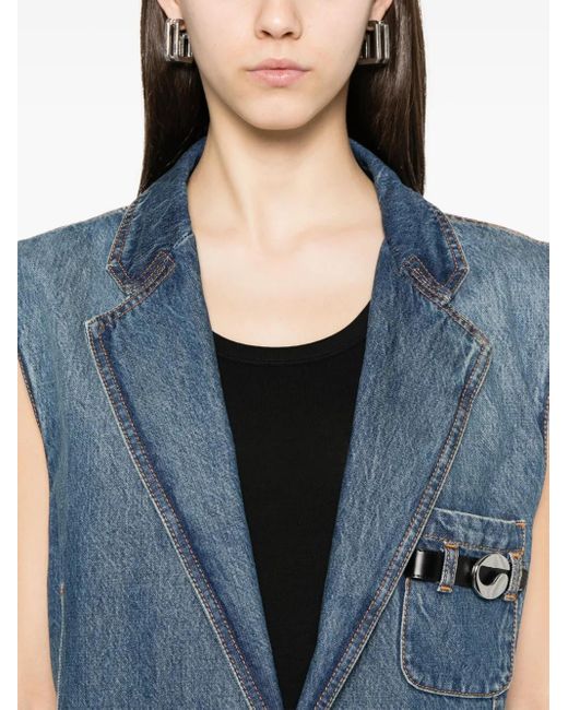 Coperni Denim Jack in het Blue