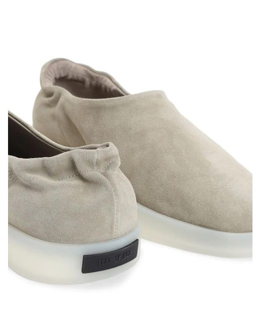 Fear Of God Gray Sneakers aus Wildleder