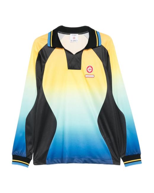 Casablanca Blue Football Shirt for men