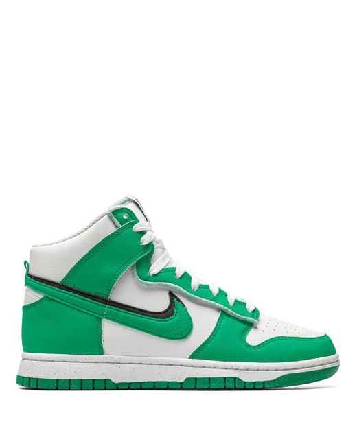 Nike Green Dunk High "Stadium" Sneakers for men