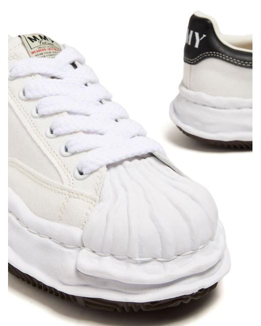 Maison Mihara Yasuhiro White Blakey Low-top Sneakers