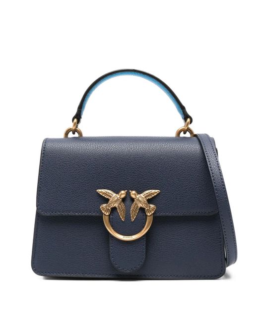 Pinko Blue Mini Embellished Handbag