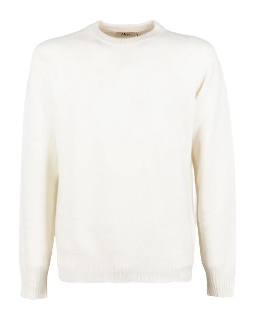 Altea Pullover mit rundem Ausschnitt in White für Herren