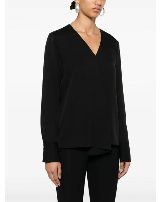 Theory Black Hidden Slit Bl.Moder Clothing