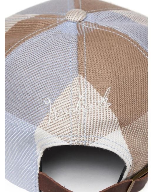 Woolrich Gray Casquette À Patch Logo Devant