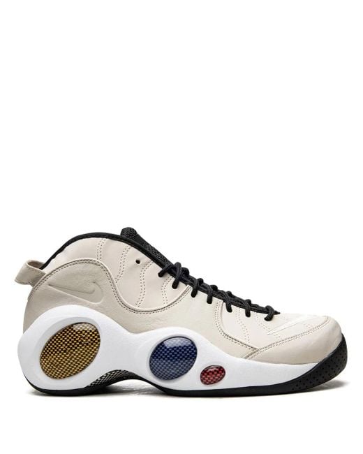 Nike White Zoom Flight 95 "Light Orewood/ Cobal" Sneakers for men