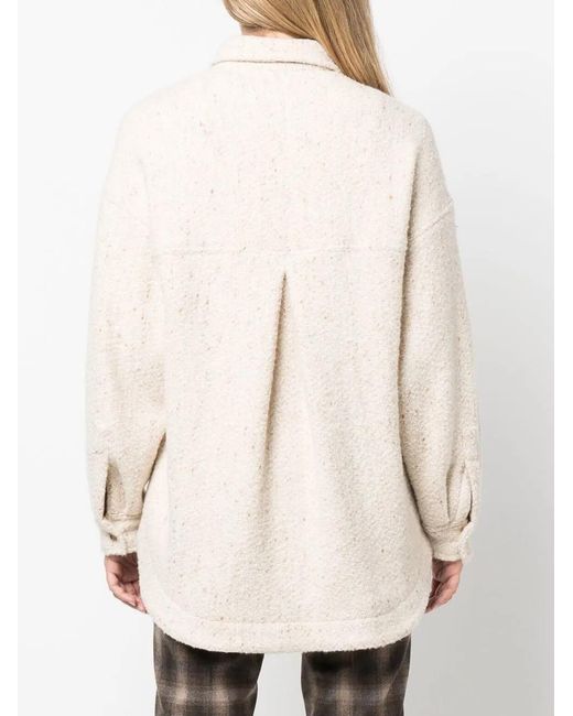 Kiton Natural Wool-Blend Shirt Jacket