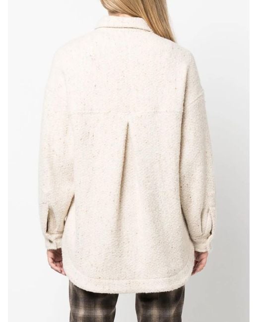 Kiton Natural Wool-Blend Shirt Jacket