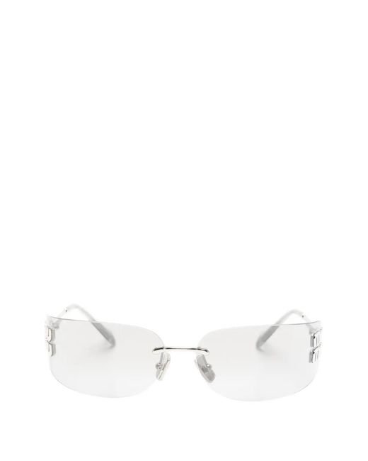 Miu Miu White Aube Sunglasses
