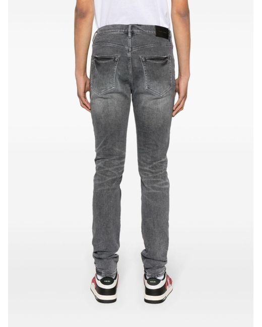 Jeans slim P001 di Purple Brand in Gray da Uomo