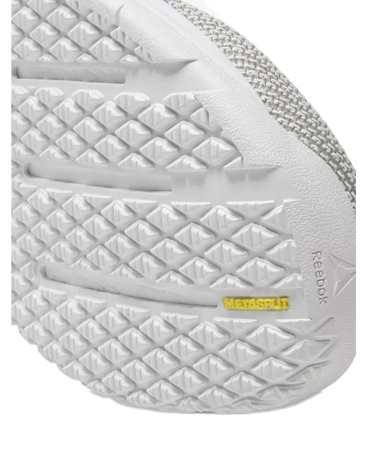 Reebok White Nano 9 /Skull" Sneakers