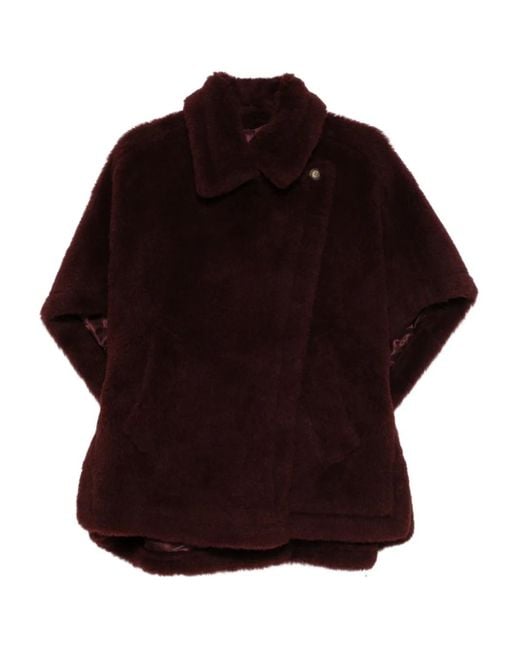 Max Mara Purple Tebe Cape