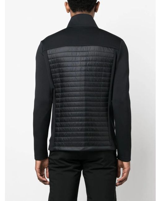Fusalp Black Aspon Padded-Panel Jacket for men