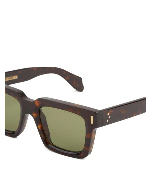 Cutler & Gross Green 9386 Square-Frame Sunglasses for men