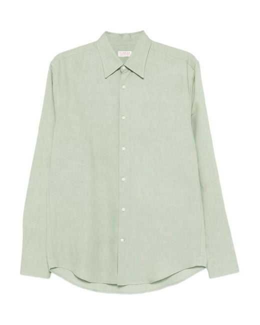 Fursac Green Long-Sleeve Shirt for men