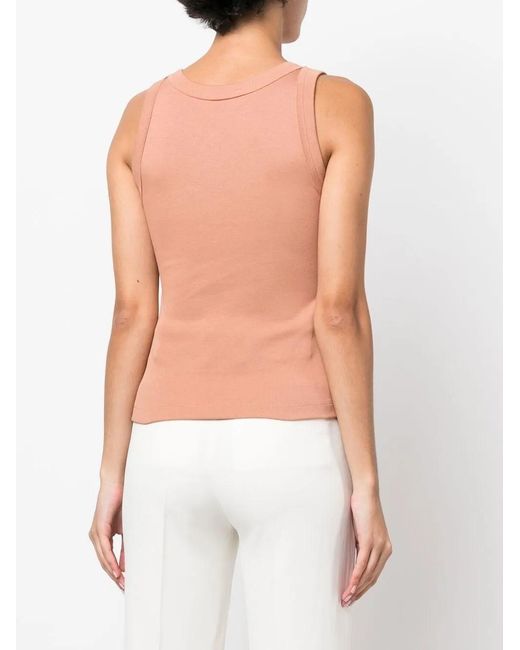 Styland Pink Organic Cotton Vest Top