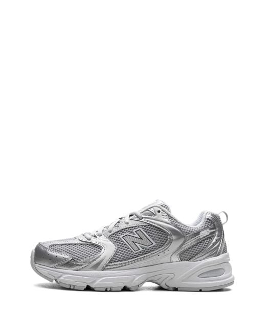New Balance Gray 530 "Moonbeam/ Metallic" Sneakers